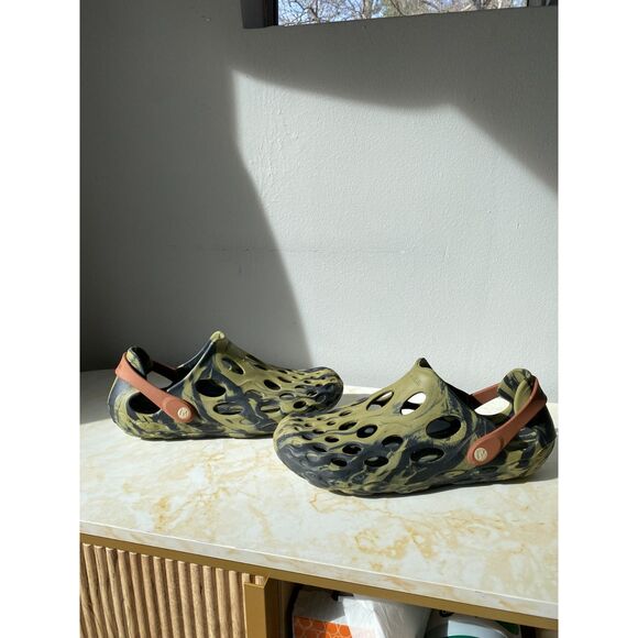 Merrell Water Hydro Camo Marble Men's Size 12 Water Shoes Slip On Clog Shoes
